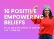 16 Positive Empowering Beliefs - featured image