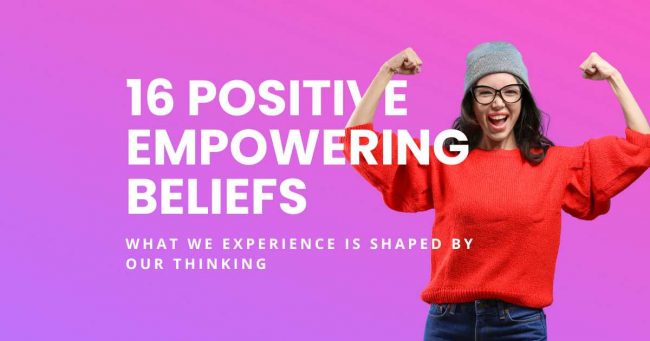 16 Positive Empowering Beliefs - featured image