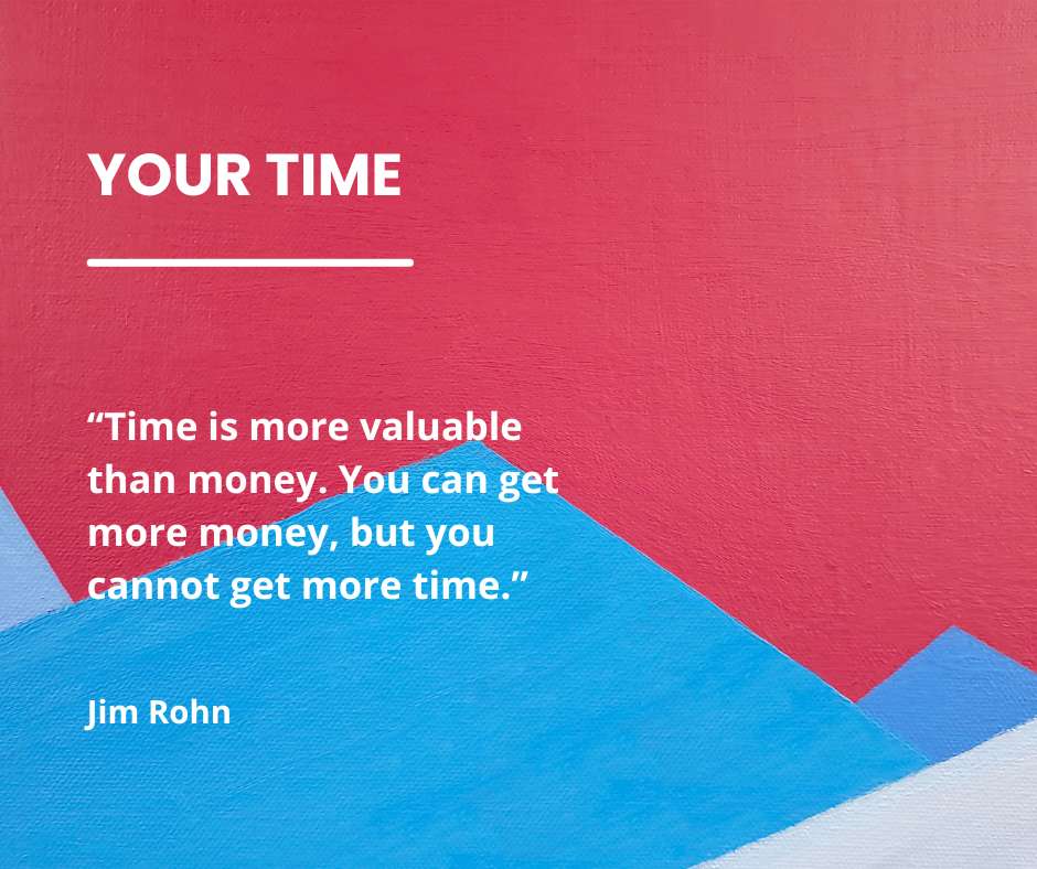 Quote Jim Rohn - Time management
